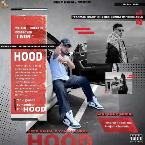 Hood ft. Tanman Brar & SXRPANCH | Boomplay Music