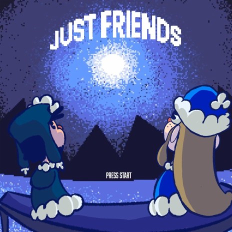 JUST FRIENDS ft. Manu Berlingeri | Boomplay Music
