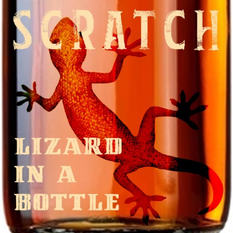 Lizard In A Bottle