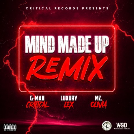Mind Made Up (Remix) ft. Luxury Lex & Mz.Olivia | Boomplay Music