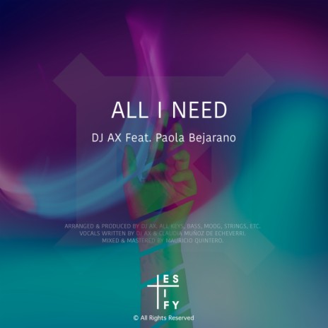 All I Need (Original Mix) ft. Paola Bejarano