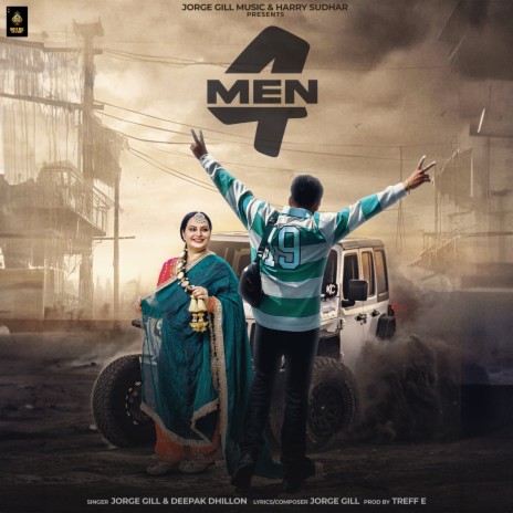 4 Men ft. Deepak Dhillon | Boomplay Music