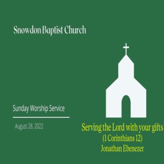 Serving the Lord with your Gifts (1 Corinthians 12) ~ Jonathan Ebenezer