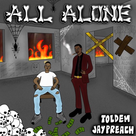 All Alone ft. Toldem | Boomplay Music