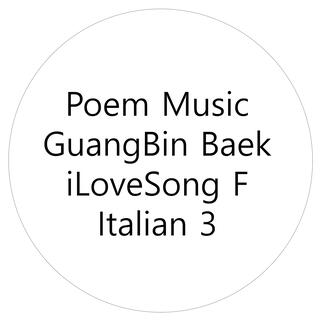 Poem Music iLoveSong F Italian 3