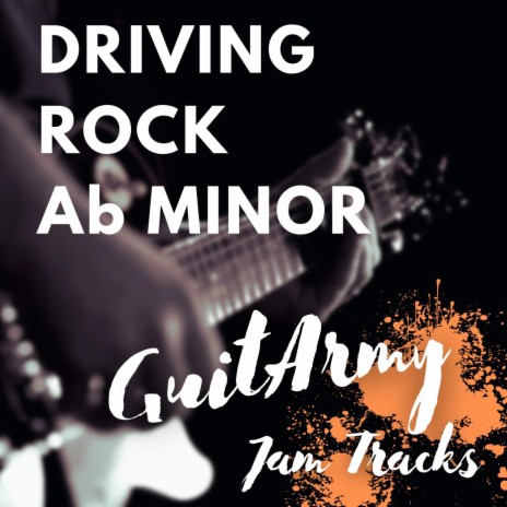 Driving Rock Backing Jam Track In Ab minor