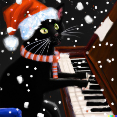 Maxwell the cat (Festive edition)