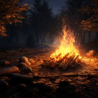 Campfire Nights: Nature's Melodic Warmth Unfolds