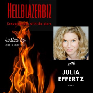 German actress Julia Effertz talks to me about her career and more