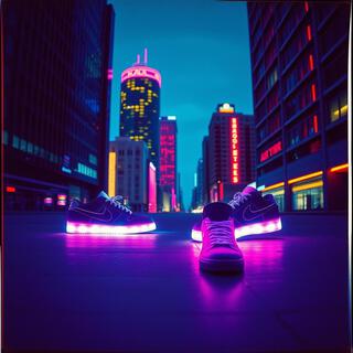 glowing sneakers