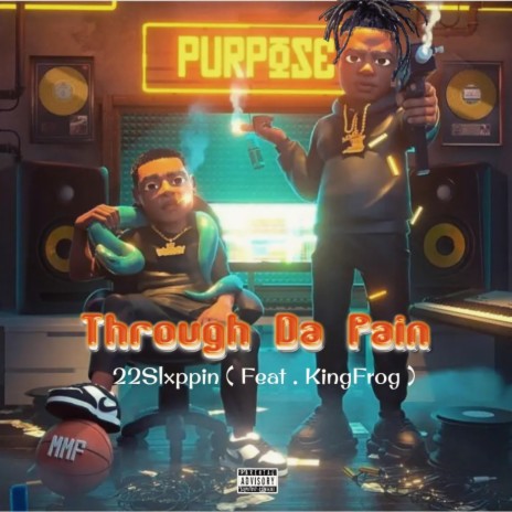 Through Da Pain ft. KingFrog | Boomplay Music