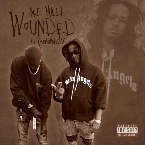 Wounded ft. Kountupwitdak | Boomplay Music