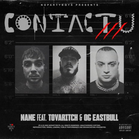 Contactu III ft. Tovaritch & OG Eastbull | Boomplay Music