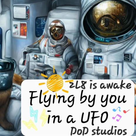 Flying by you in a ufo | Boomplay Music