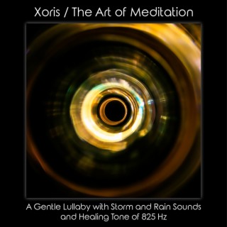 A Gentle Lullaby with Storm and Rain Sounds and Healing Tone of 852 Hz