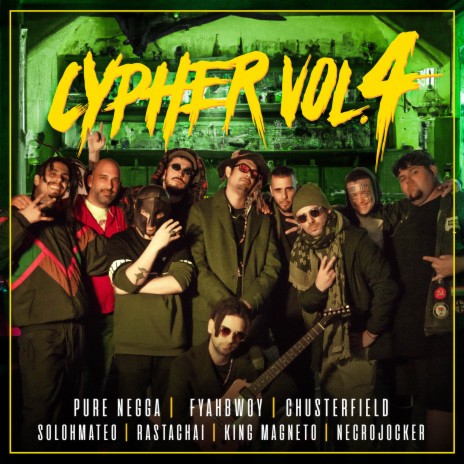 Cypher #4 (Reggae Cypher) ft. Fyahbwoy, Chusterfield, Rastachai, King Magneto & Necrojocker | Boomplay Music