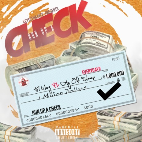 Run Up a Check ft. City of Sleep | Boomplay Music