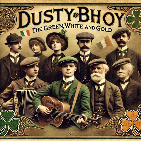 The Green White & Gold (Dub Remix) ft. Dustybhoy | Boomplay Music