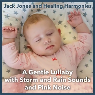 A Gentle Lullaby with Storm and Rain Sounds and Pink Noise