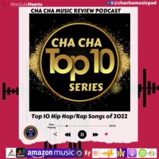 Cha Cha Top 10 Series [Top 10 Hip Hop/Rap songs for the year 2022]