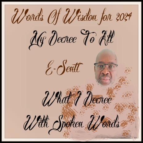 What I Decree With Spoken Words