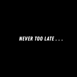 Never Too Late lyrics | Boomplay Music