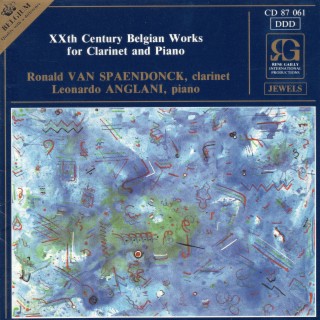 XXth Century Belgian Works for clarinet and Piano