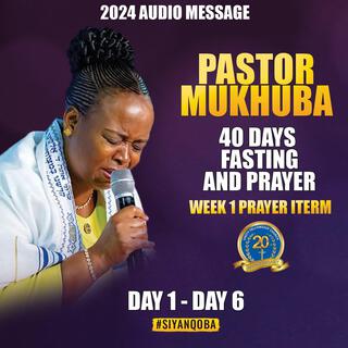 2024 40 DAYS FASTING AUDIO MESSAGE DAY 1 to 6