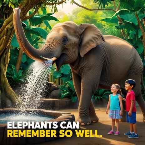 Elephants can remember so well