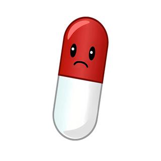 Unhappy pill