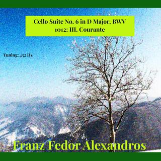 Cello Suite No. 6 in D Major, BWV 1012: III. Courante