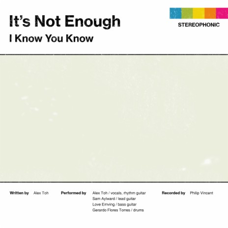 It's Not Enough | Boomplay Music