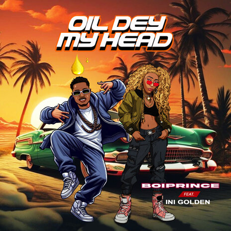 Oil Dey My Head ft. INI Golden | Boomplay Music