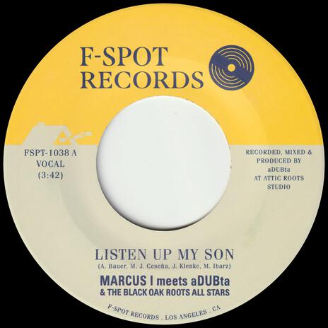 Listen Up My Son ft. aDUBta & the Black Oak Roots Allstars | Boomplay Music