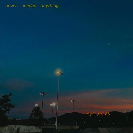 never needed anything (instrumental)