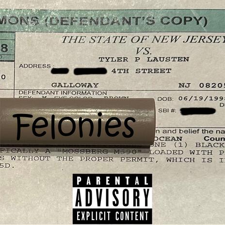 Felonies ft. T-L.A.W | Boomplay Music