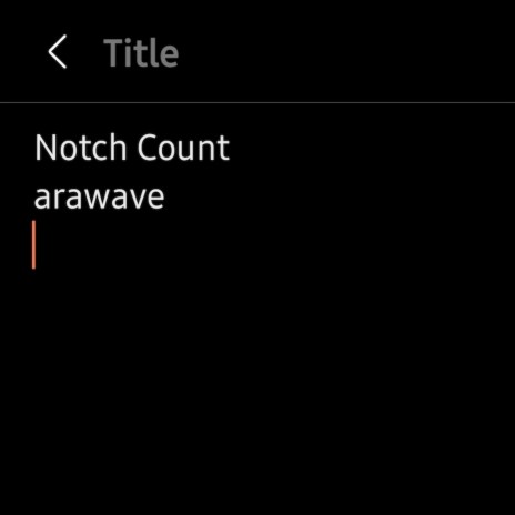 Notch Count | Boomplay Music