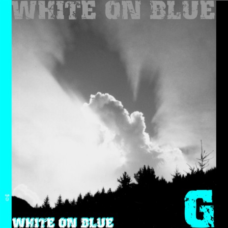 White on Blue