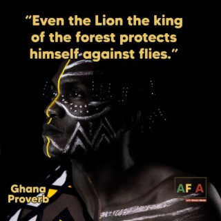 Even The Lion, The King of The Forest Protects Himself Against Flies | African Proverbs | AFIAPodcast