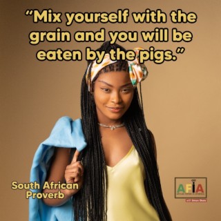 Mix Yourself With The Grain And You Will Be Eaten By The Pigs | African Proverbs | AFIAPodcast