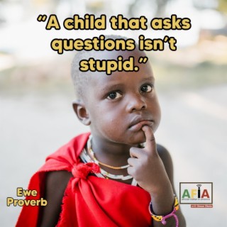 A Child That Asks Questions Isn’t Stupid | African Proverbs | AFIAPodcast