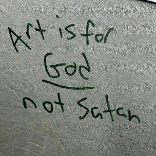 Art is for God not Satan