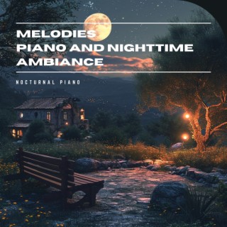 Melodies: Piano and Nighttime Ambiance