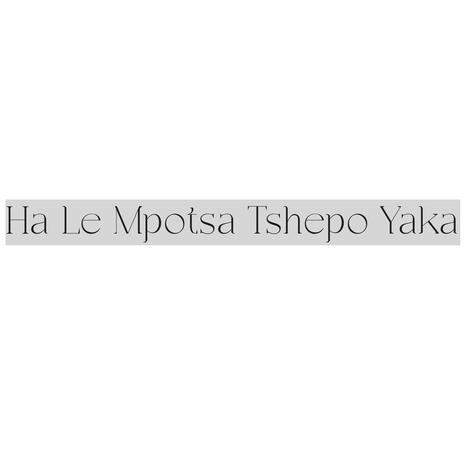 Ha Le Mpotsa Tshepo Yaka | Boomplay Music