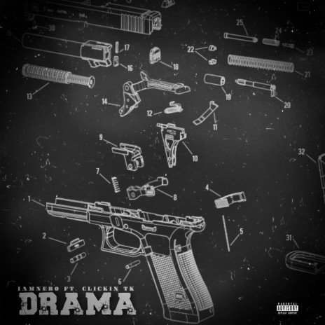Drama ft. Clickin TK | Boomplay Music