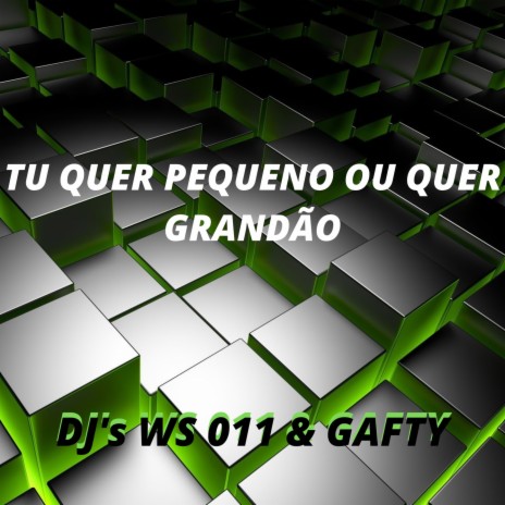 TU QUER PEQUENO OU QUER GRANDÃO ft. DJ GAFTY & DJ WS 011 | Boomplay Music