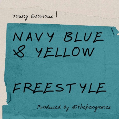 Navy Blue & Yellow Freestyle