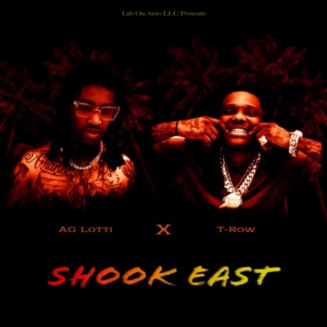 Shook East ft. T-Row | Boomplay Music