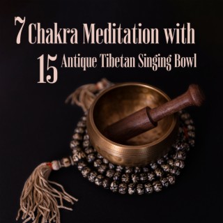7 Chakra Meditation with 15 Antique Tibetan Singing Bowl: Quick Chakra Tune Up, Crystal Vibrations, 432Hz Lotus Chakra Singing Bowls, Meditation Retreat