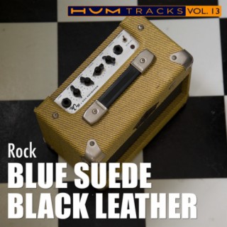 Blue Suede Black Leather